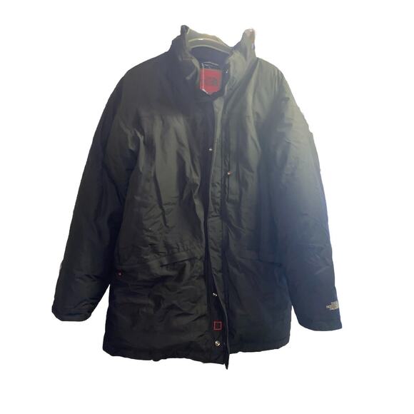 The North Face Puffer Adult‎ XXL Black Down Salesman Sample Full Zip Goretex - Picture 1 of 14